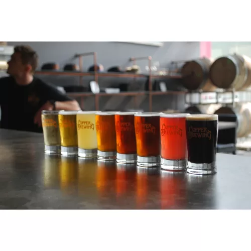 Beer SRM layout at Copper Brewing Co