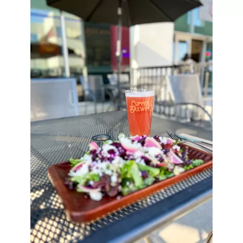 Healthy Salad at Copper Brewing Co