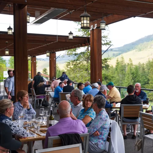 The Grill at Black Mountian Full Patio