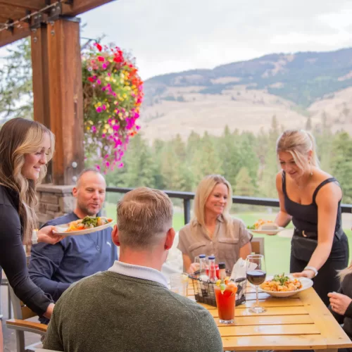 Patio Service at the Grill at Black Mountain Golf Course