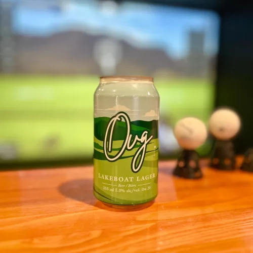 Custom Okanagan Virtual Golf Beer Can