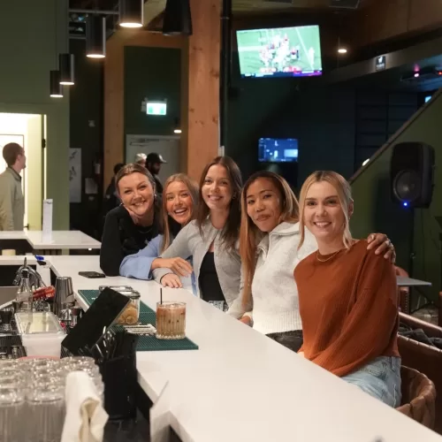 Patrons that the OVG Bar